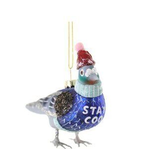 Cody Foster Stay Coo Pigeon Ornament